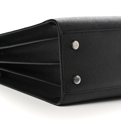 Saint Laurent Grained Calfskin Baby Sac De Jour Black 9 of 15