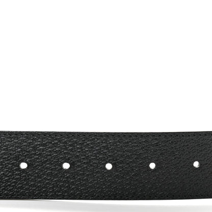 Gucci Textured Calfskin Double G 40mm Belt 95 38 Black 5 of 5