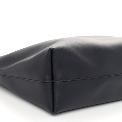 Saint Laurent Calfskin Large Shopping Tote Black 9 of 10