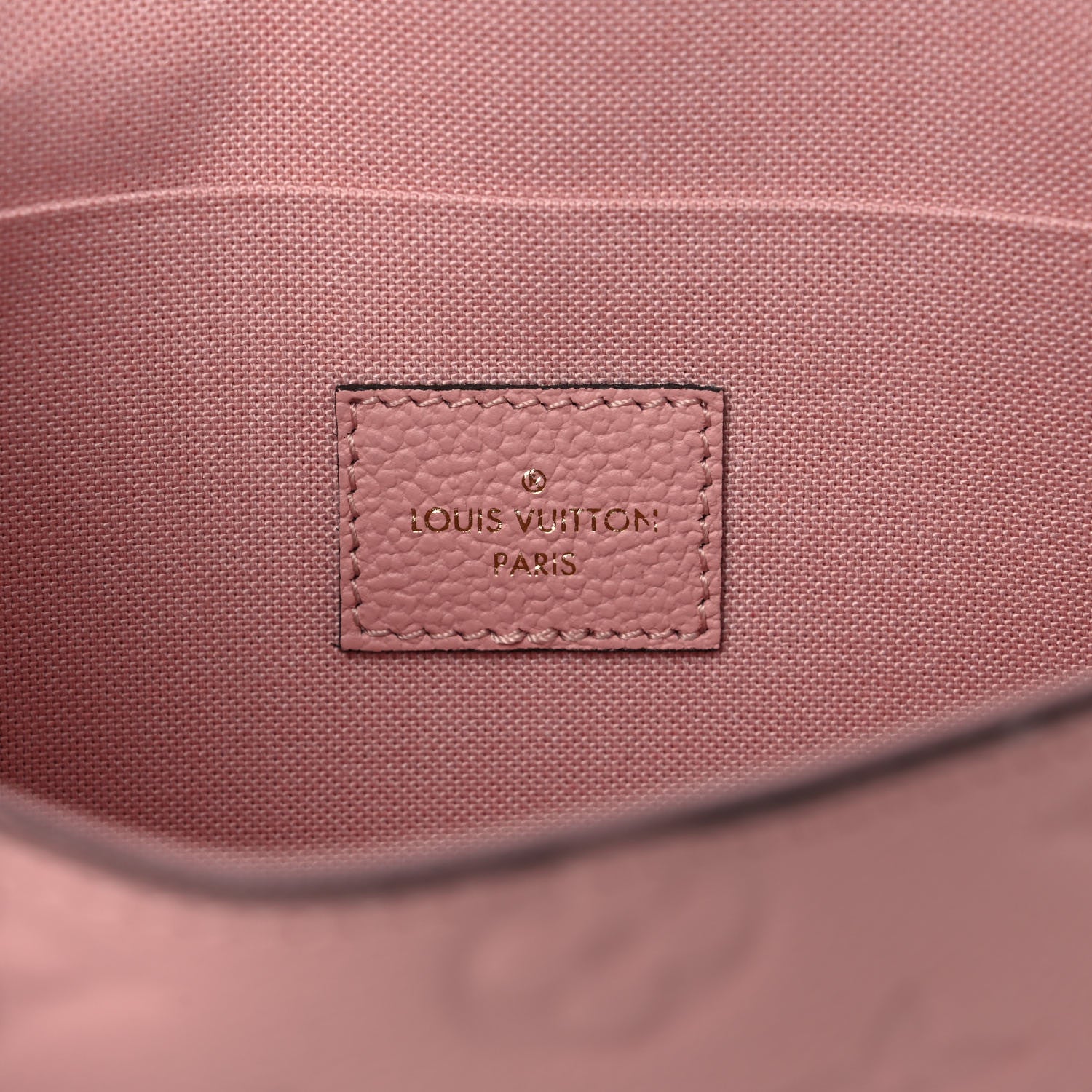 Louis Vuitton Empreinte Pochette Felicie Chain Wallet Rose Poudre 7 of 9