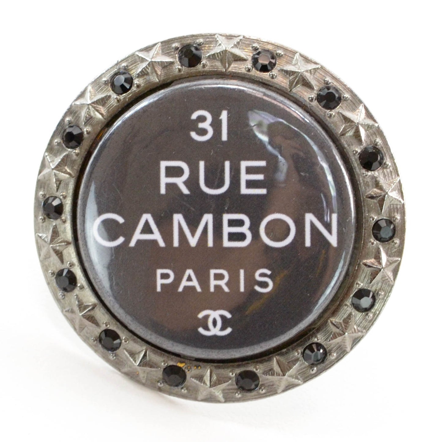 Crystal 31 Rue Cambon Paris Coco Mania Brooch