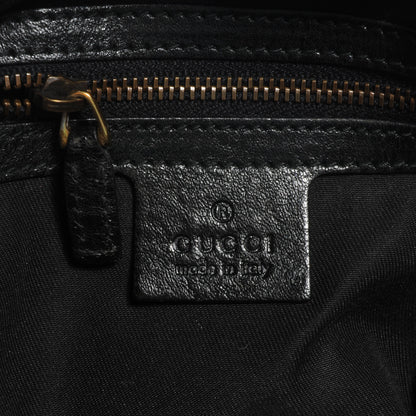 Gucci Monogram GG Medium Jockey Hobo Black 6 of 7