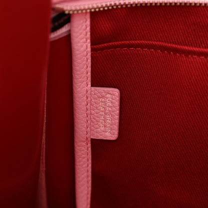 Marc Jacobs Grained Calfskin Medium The Tote Bag Ribbon Pink 7 of 12