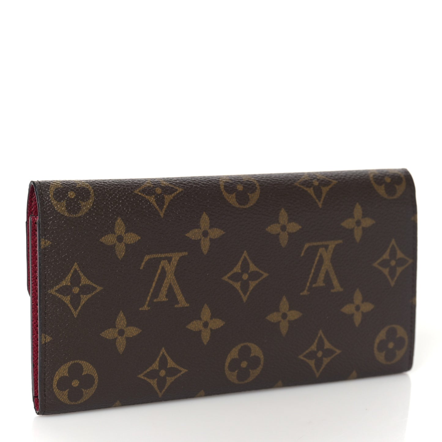 Monogram Emilie Wallet Fuchsia