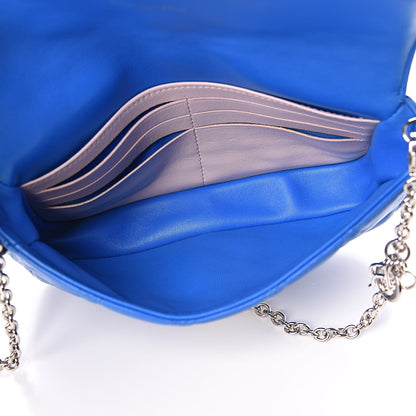Christian Dior Lambskin Cannage Miss Dior Promenade Pouch Blue 5 of 9