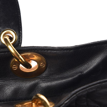 Christian Dior Lambskin Cannage Large Lady Dior Black 10 of 10