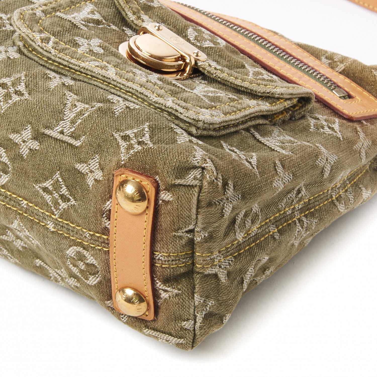 Louis Vuitton Denim Baggy PM Lichen 5 of 8