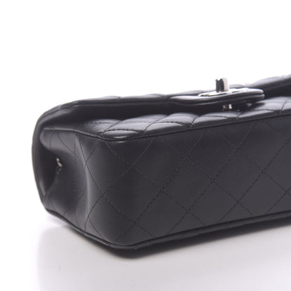Chanel Lambskin Quilted Mini Rectangular Flap Black 9 of 11