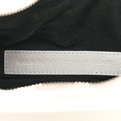 Balenciaga Agneau Arena Crystal Le Cagole Shoulder Bag XS Optic White 8 of 11