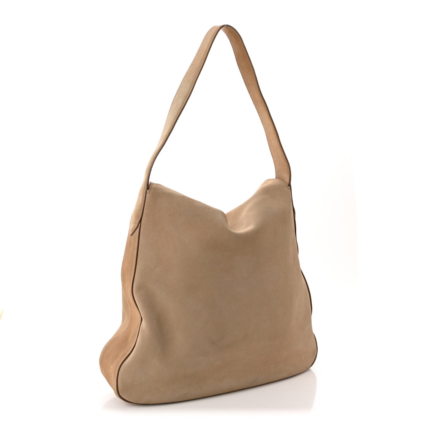 Scamosciato Hobo Cammello