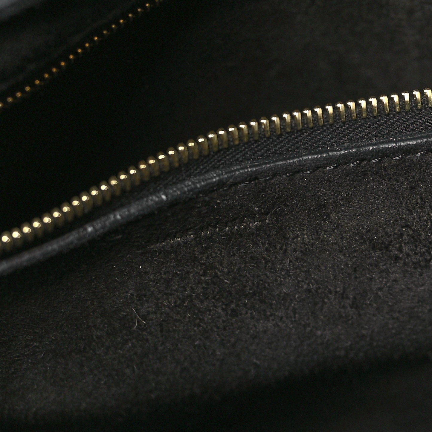 Soft Grained Calfskin Sangle Bucket Bag Black