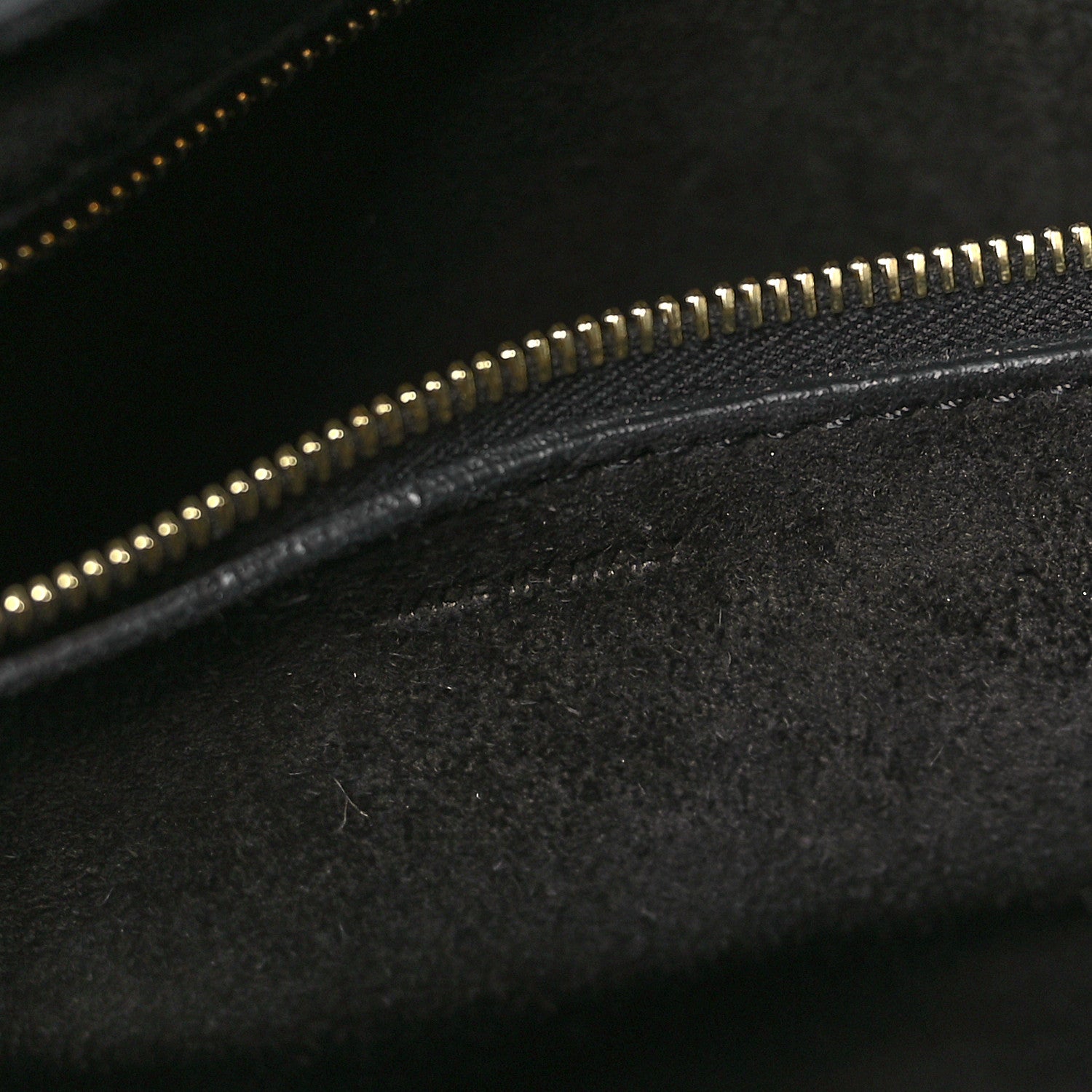 Celine Soft Grained Calfskin Sangle Bucket Bag Black 7 of 11