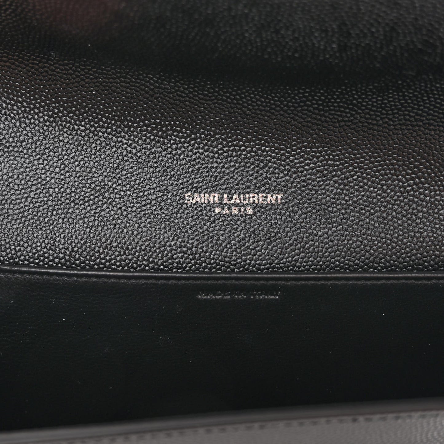 Grain De Poudre Monogram Uptown Chain Wallet Black