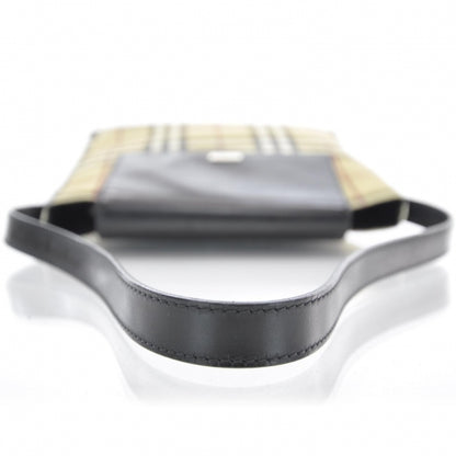 Burberry Prorsum House Check Shoulder Bag Black 5 of 10