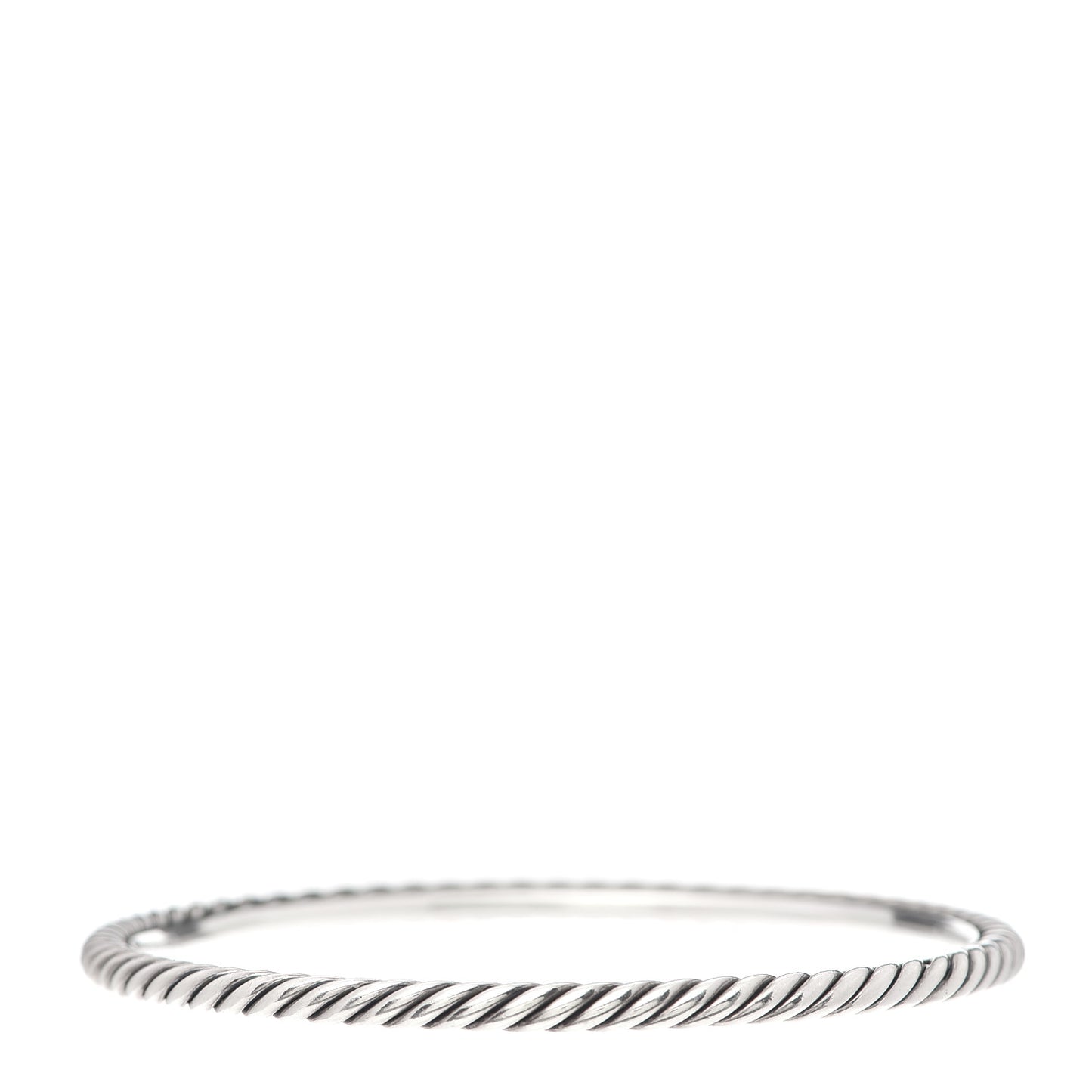 Sterling Silver 3mm Cable Classics Bangle Bracelet