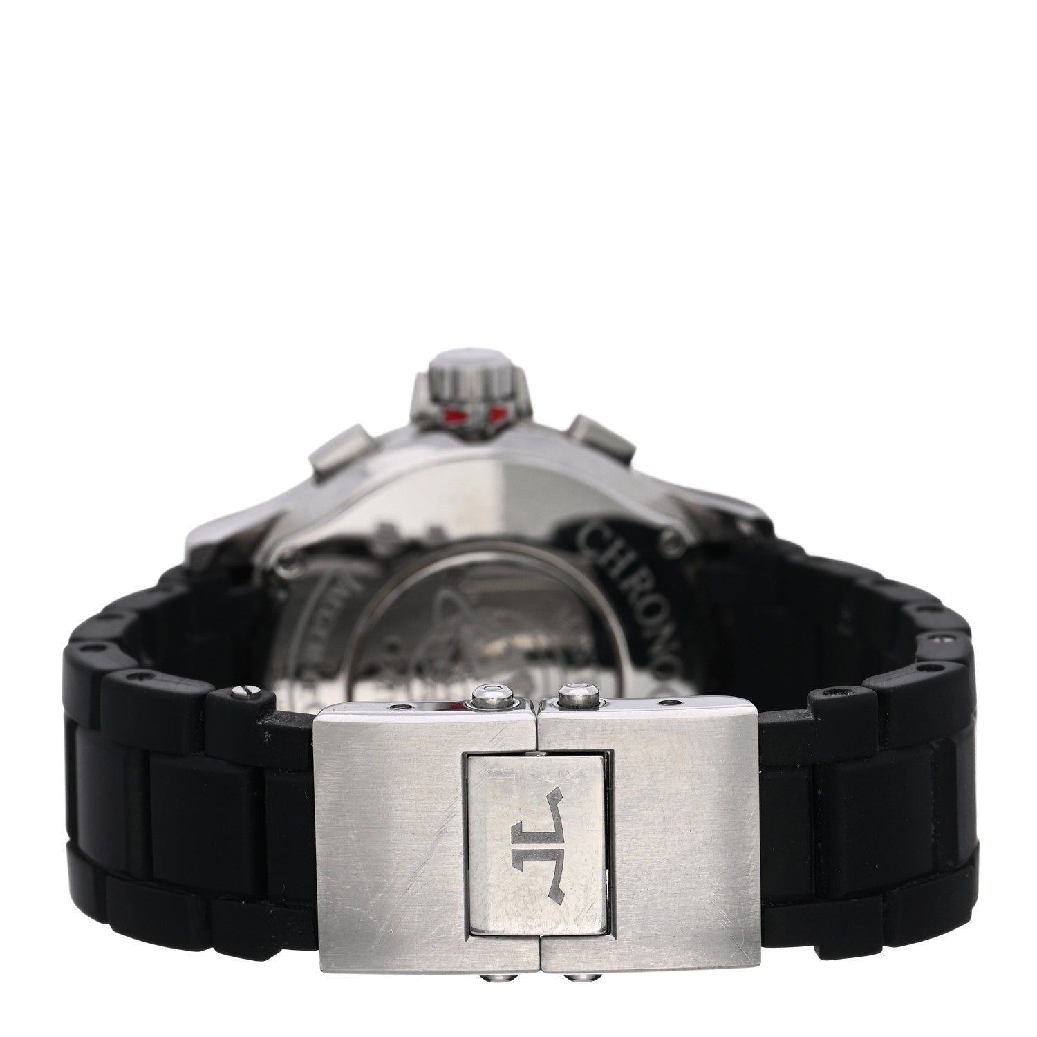 Jaeger-LeCoultre Stainless Steel Rubber Diamond 38mm Master Compressor Diver Automatic Watch 148.8.31 3 of 5
