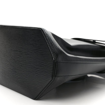 Louis Vuitton Epi Sac D'epaule Black 9 of 9