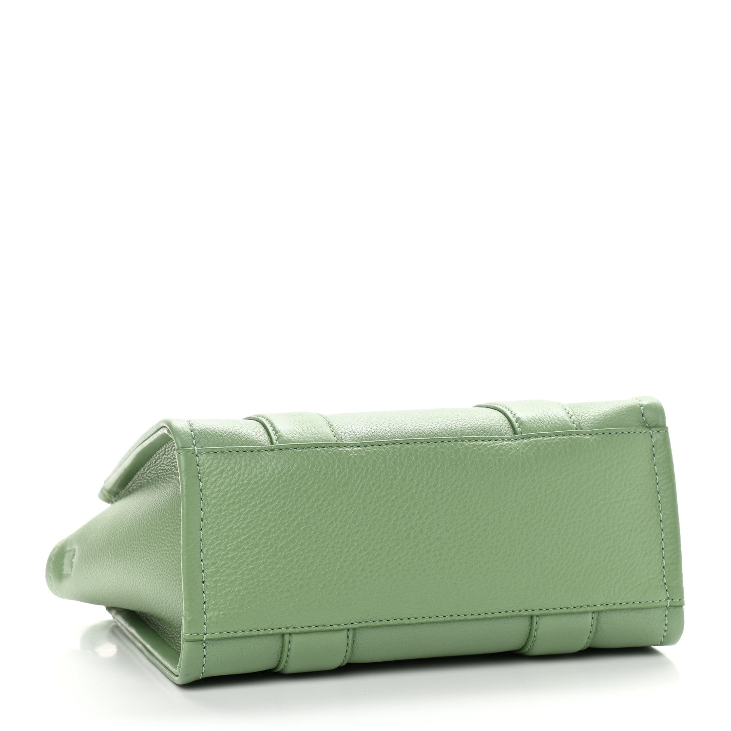 Marc Jacobs Grained Calfskin Small The Tote Bag Aspen Green 4 of 11
