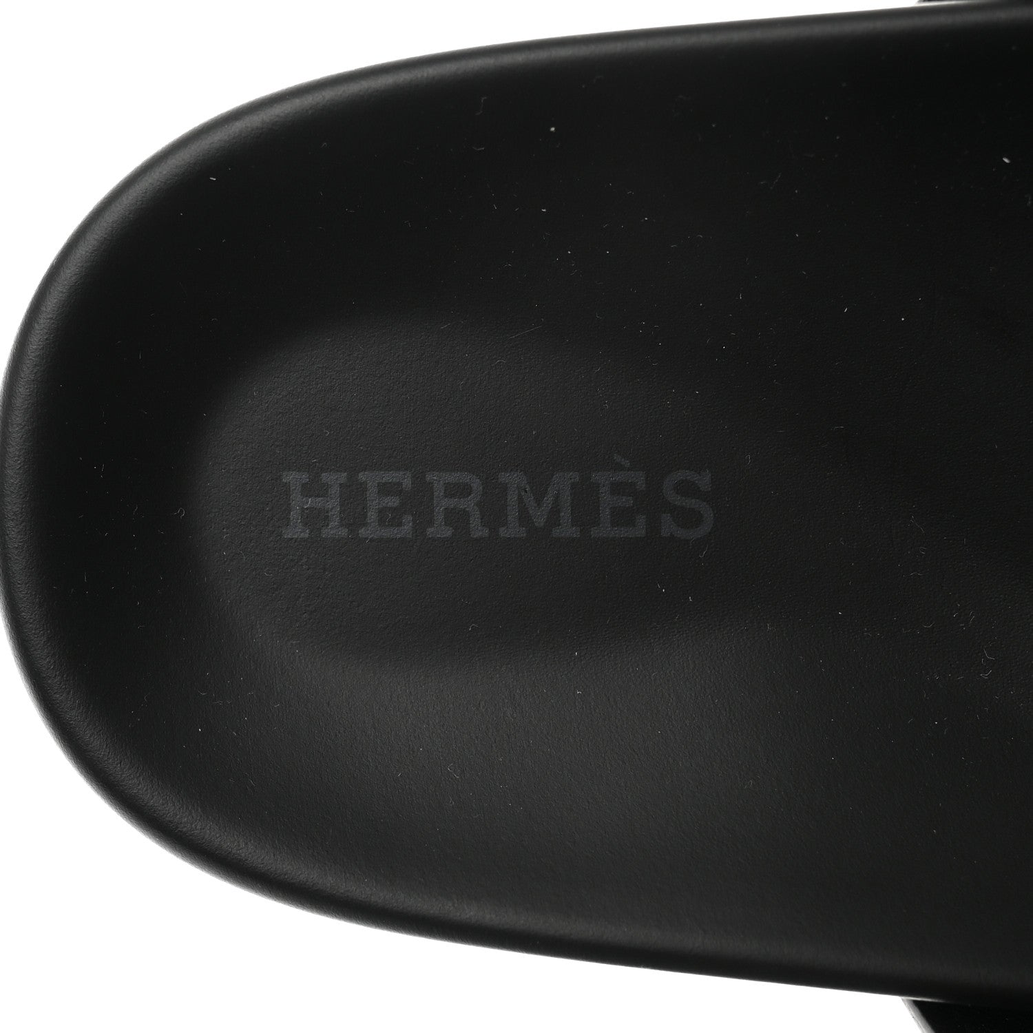 Hermes Calfskin Womens Chypre Sandals 36.5 Black 6 of 8