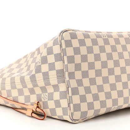 Louis Vuitton Damier Azur Neo Neverfull GM Rose Ballerine 9 of 12