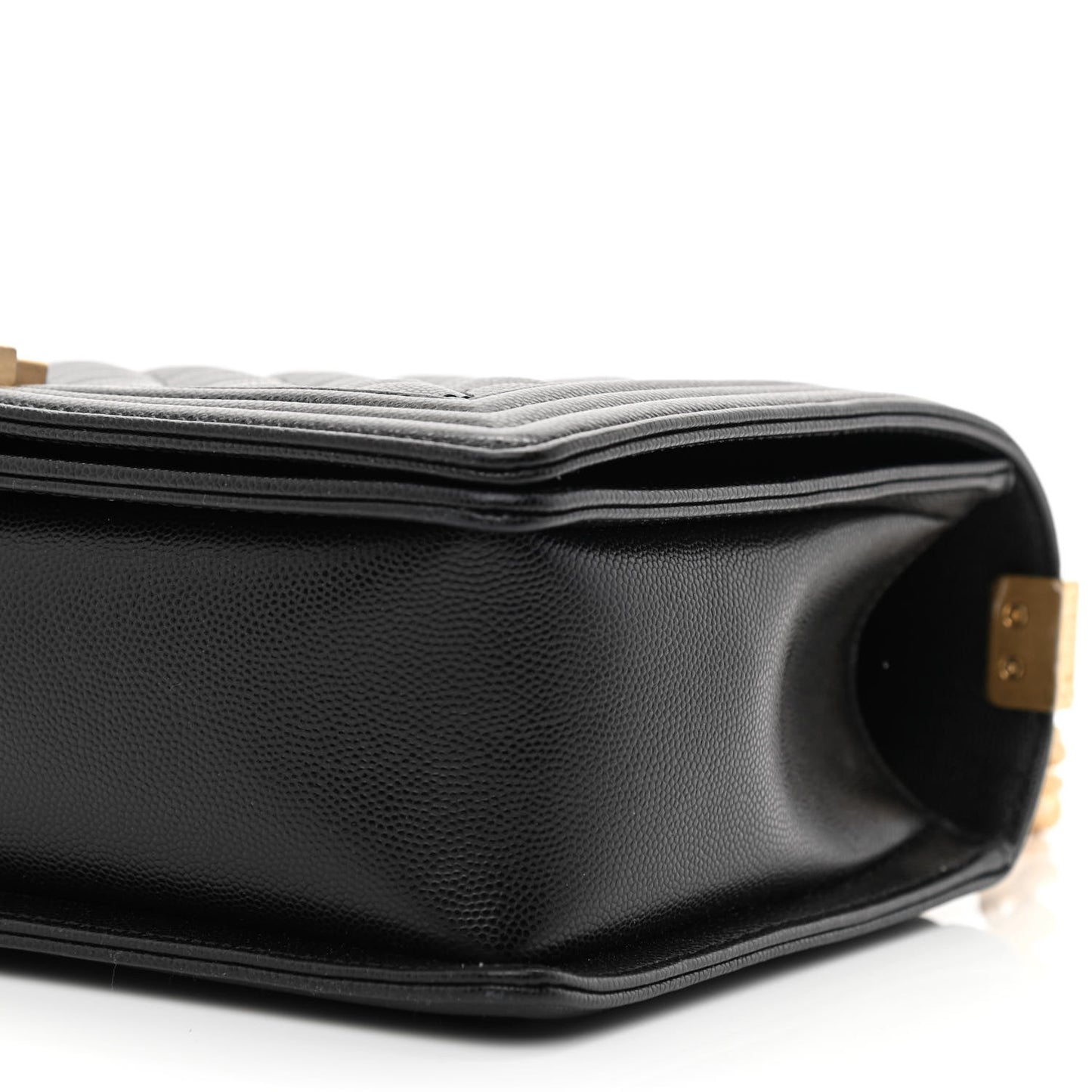 Caviar Quilted New Medium Boy Flap Black