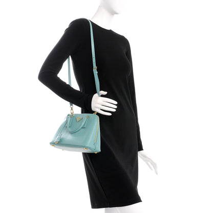 Prada Saffiano Lux Small Promenade Tote Anice 2 of 13