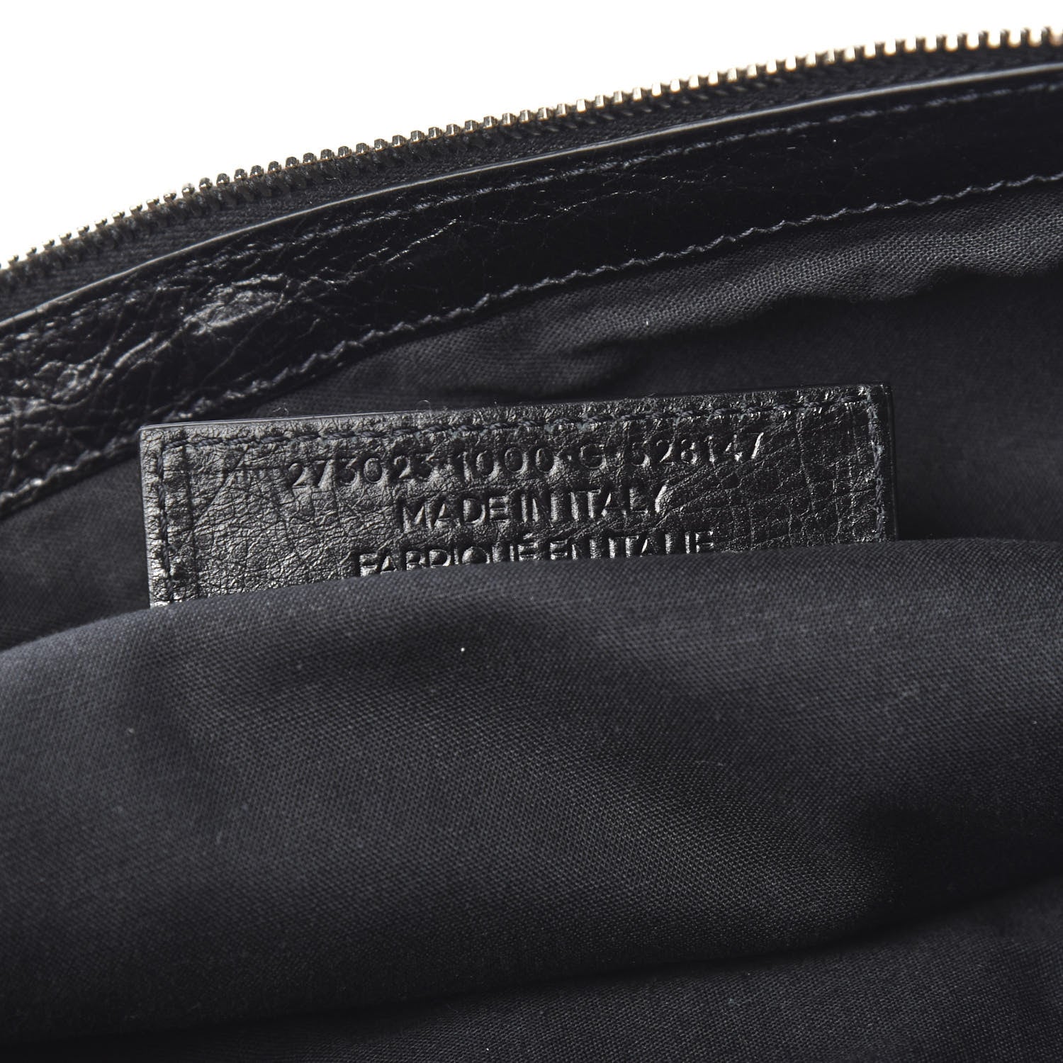 Balenciaga Agneau Arena Classic Hardware Large Clip Black 6 of 7
