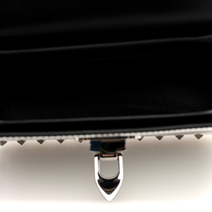 Valentino Garavani Mirror Calfskin Small Rockstud23 Shoulder Bag Silver 5 of 9