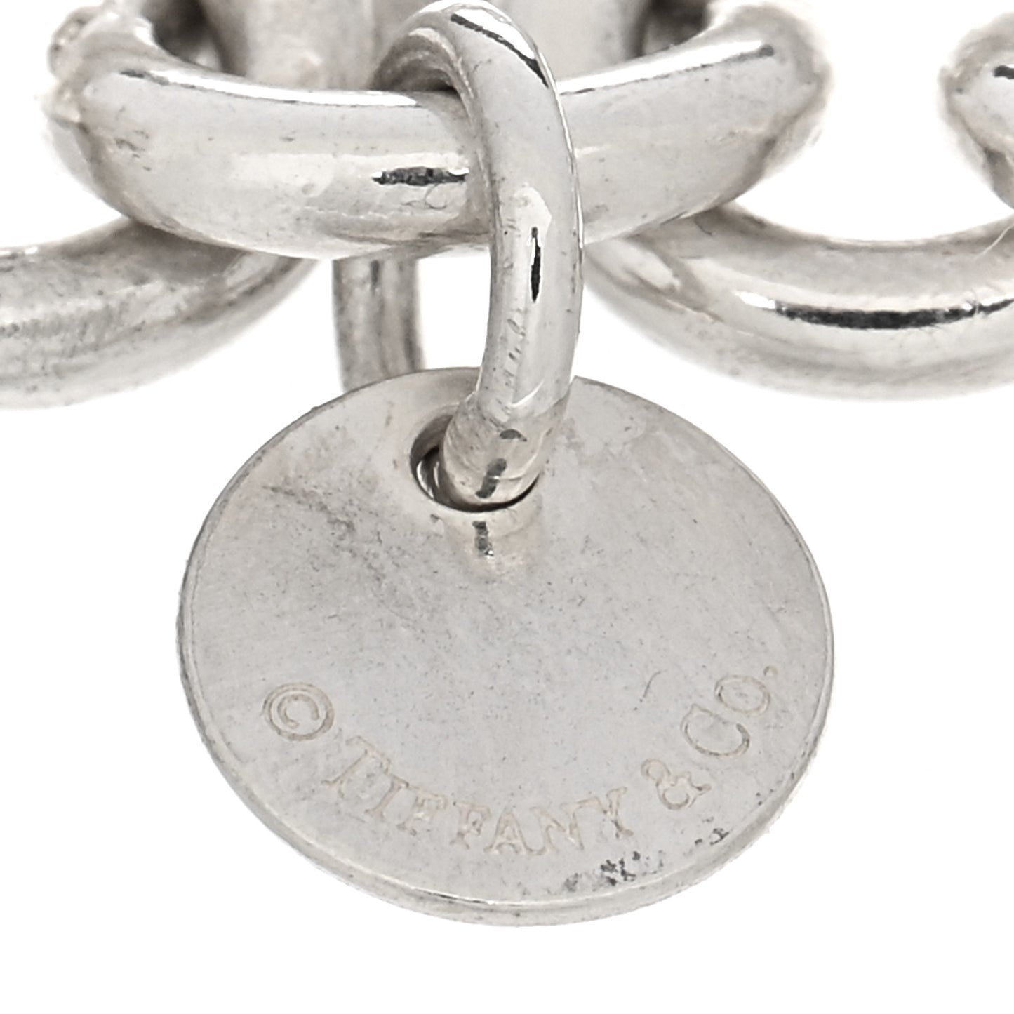 Sterling Silver 1837 Lock Charm Bracelet