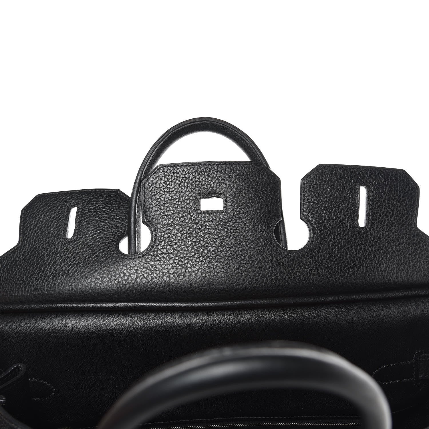 Hermes Taurillon Clemence Birkin 35 Black 9 of 33