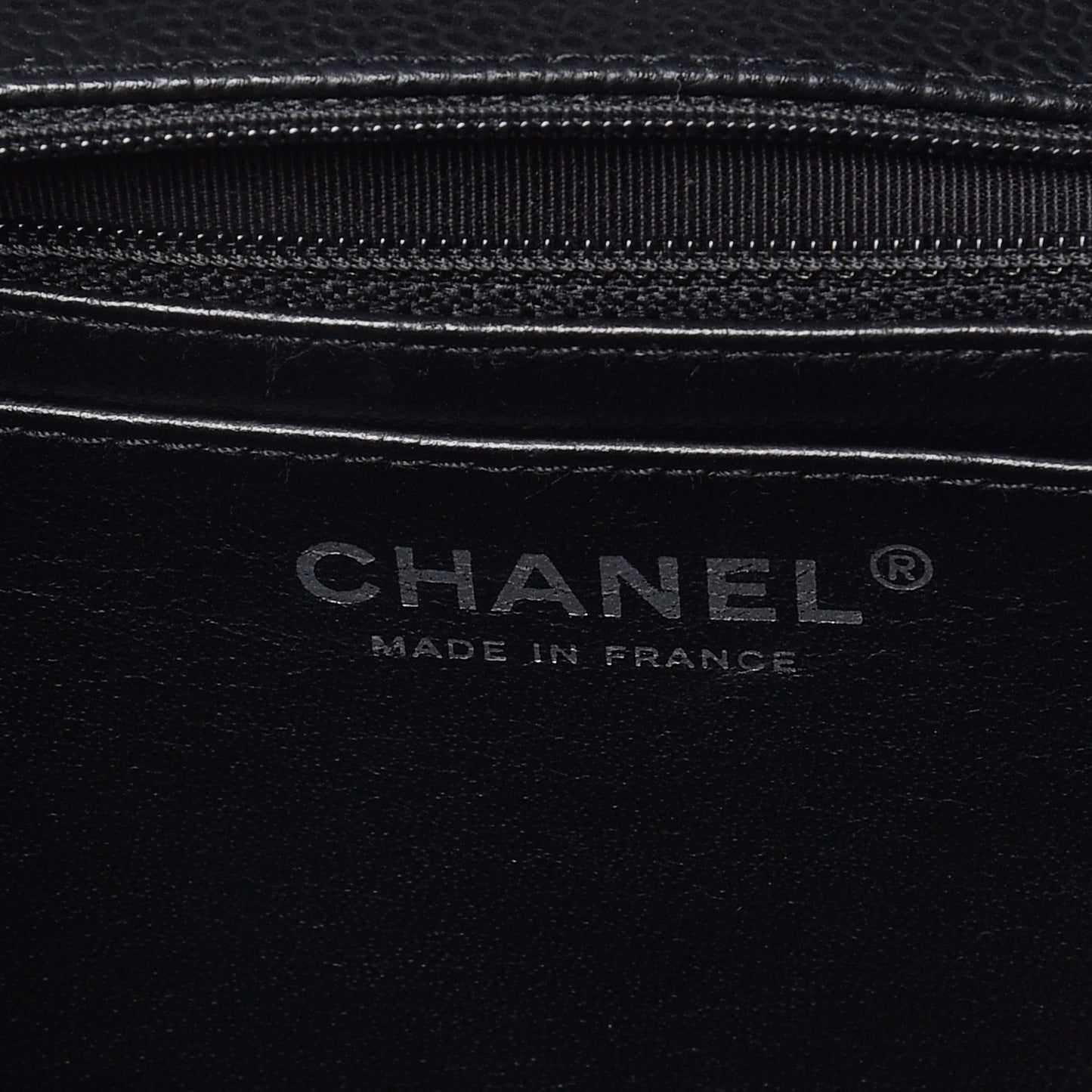 Caviar Quilted Jumbo Single Flap Black