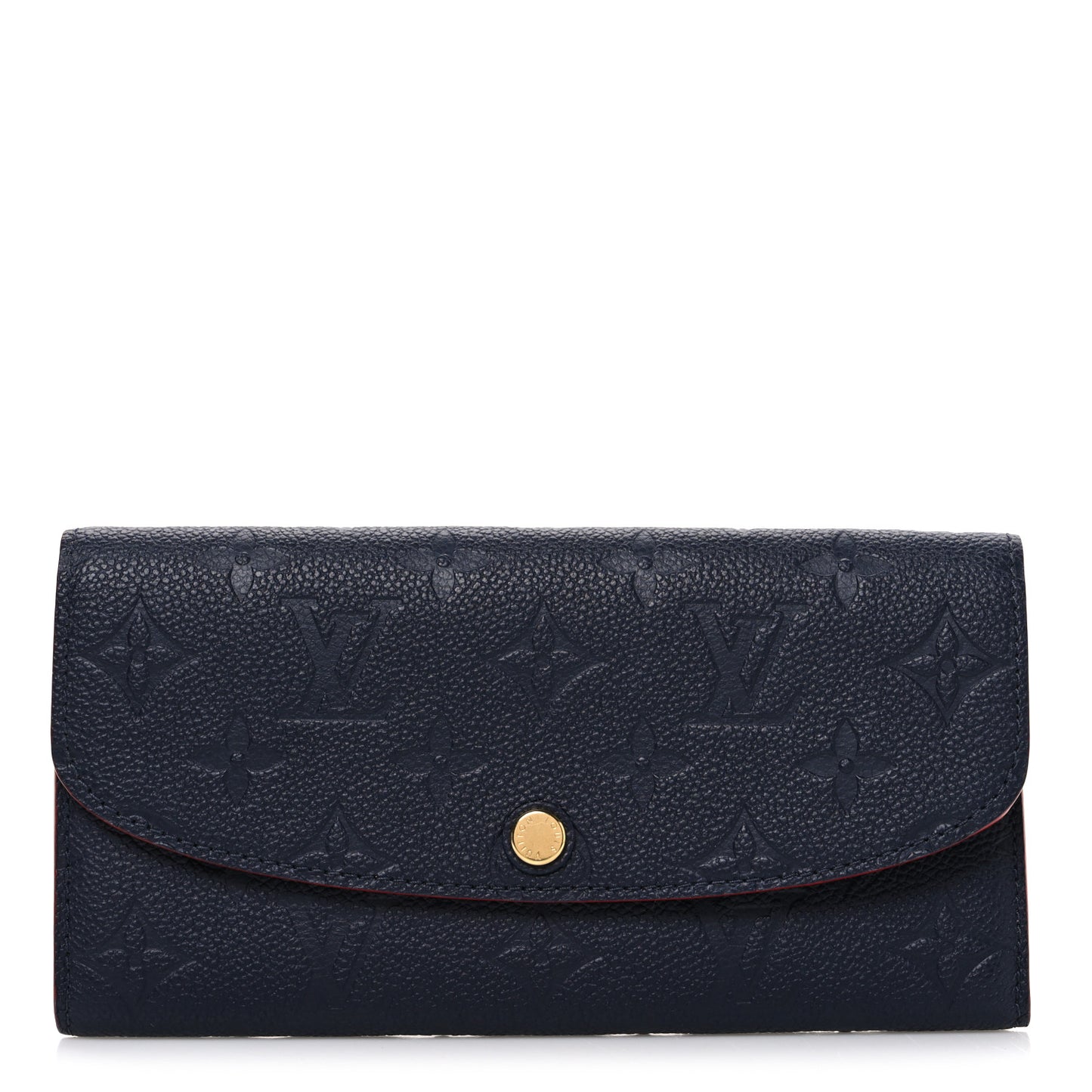 Empreinte Emilie Wallet Marine Rouge