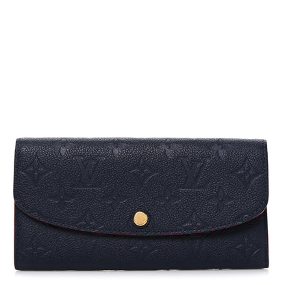 Louis Vuitton Empreinte Emilie Wallet Marine Rouge 1 of 6