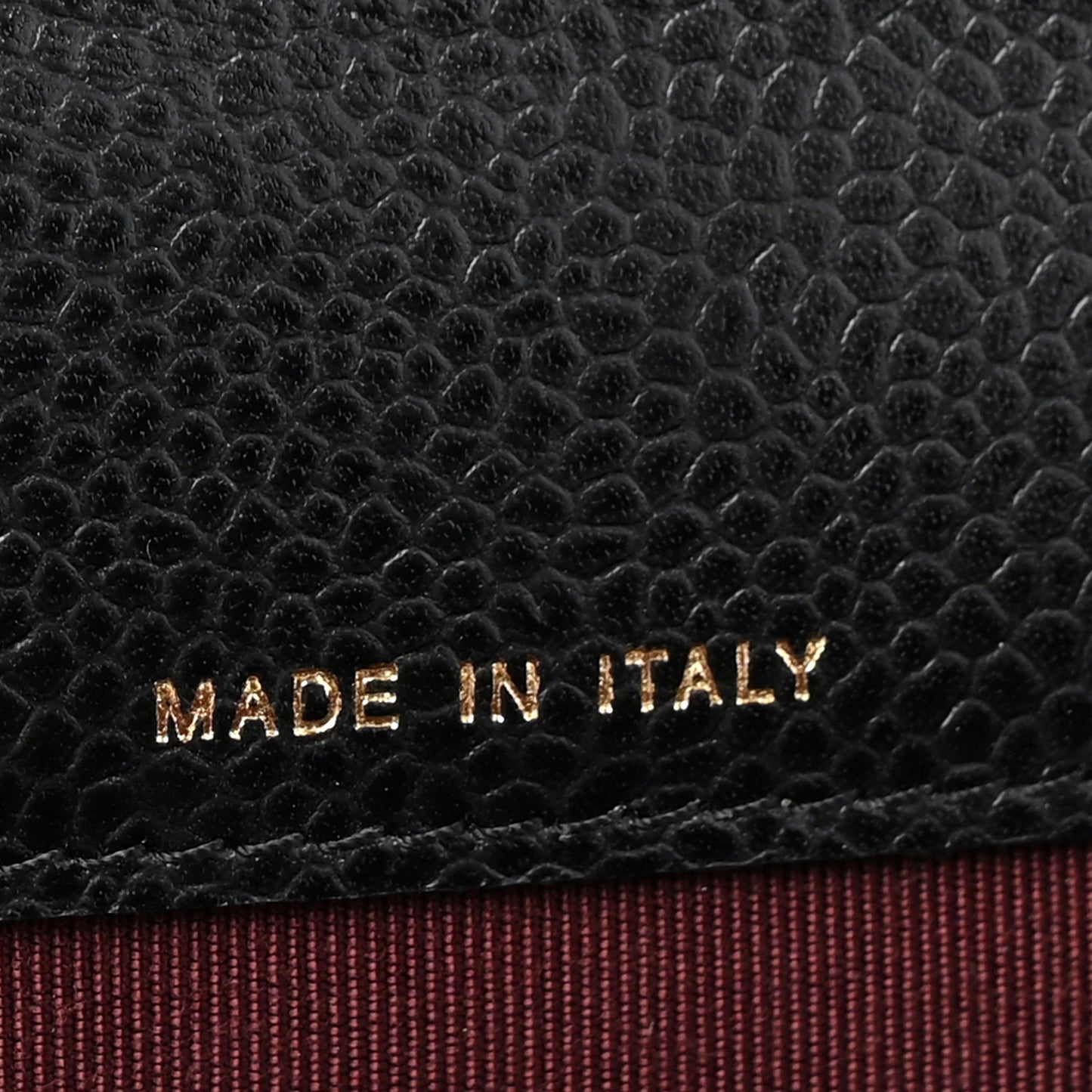 Caviar Quilted Flap Card Holder Black