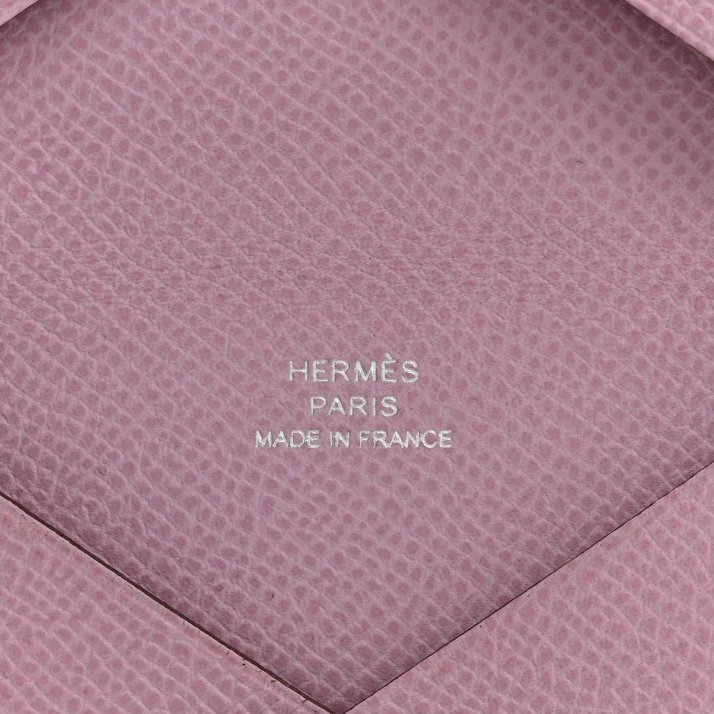 Epsom Calvi Card Case Mauve Sylvestre