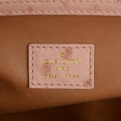 Louis Vuitton Ostrich Frame Speedy Pink 6 of 7