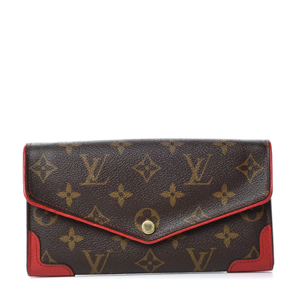 Louis Vuitton Monogram Sarah Retiro Wallet Cherry 1 of 9