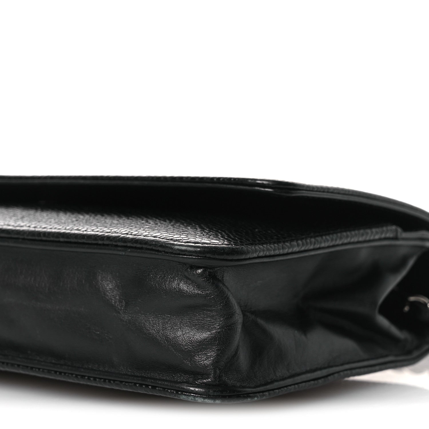 Chanel Caviar Timeless CC Wallet On Chain WOC Black 11 of 16