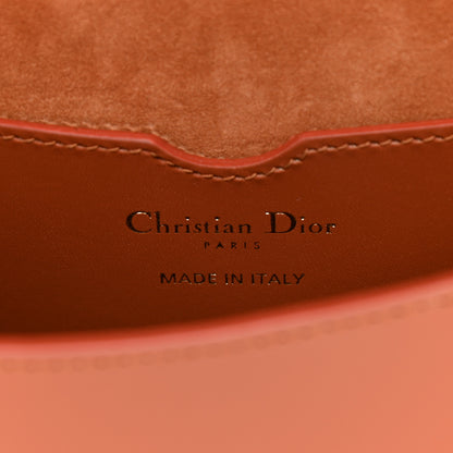 Christian Dior Box Calfskin Medium Bobby Flap Dark Tan 6 of 9