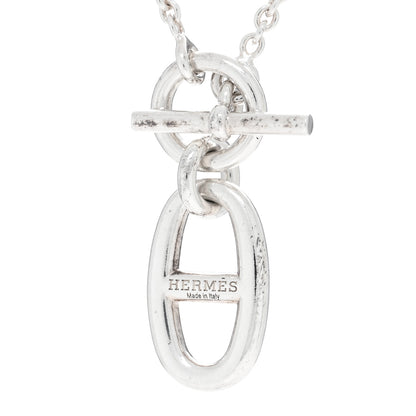 Hermes Sterling Silver Amulette Chaine d'Ancre Necklace 4 of 4