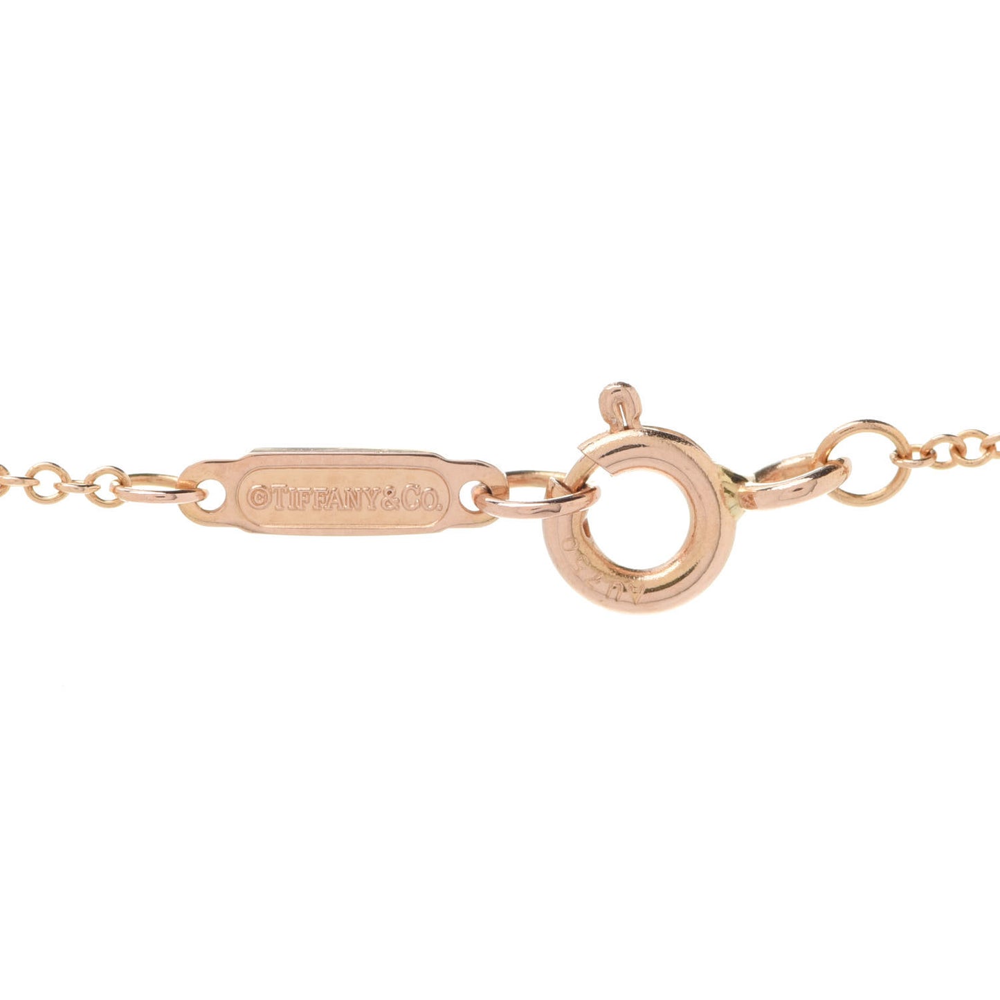18K Rose Gold Diamond Arrow Pendant Necklace
