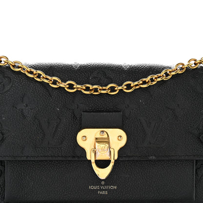 Louis Vuitton Empreinte Vavin Chain Wallet Black 7 of 15