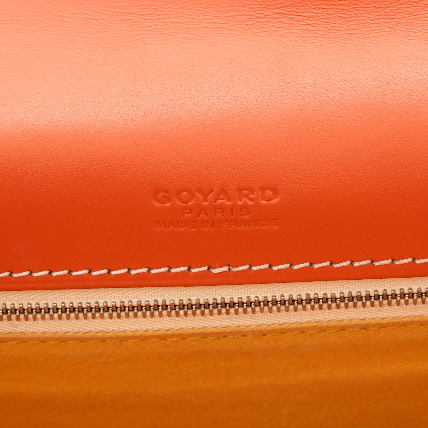 Goyard Goyardine Belvedere PM Messenger Bag Orange 4 of 7