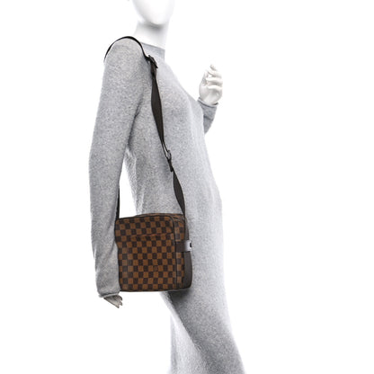Louis Vuitton Damier Ebene Olav PM Messenger Bag 2 of 9