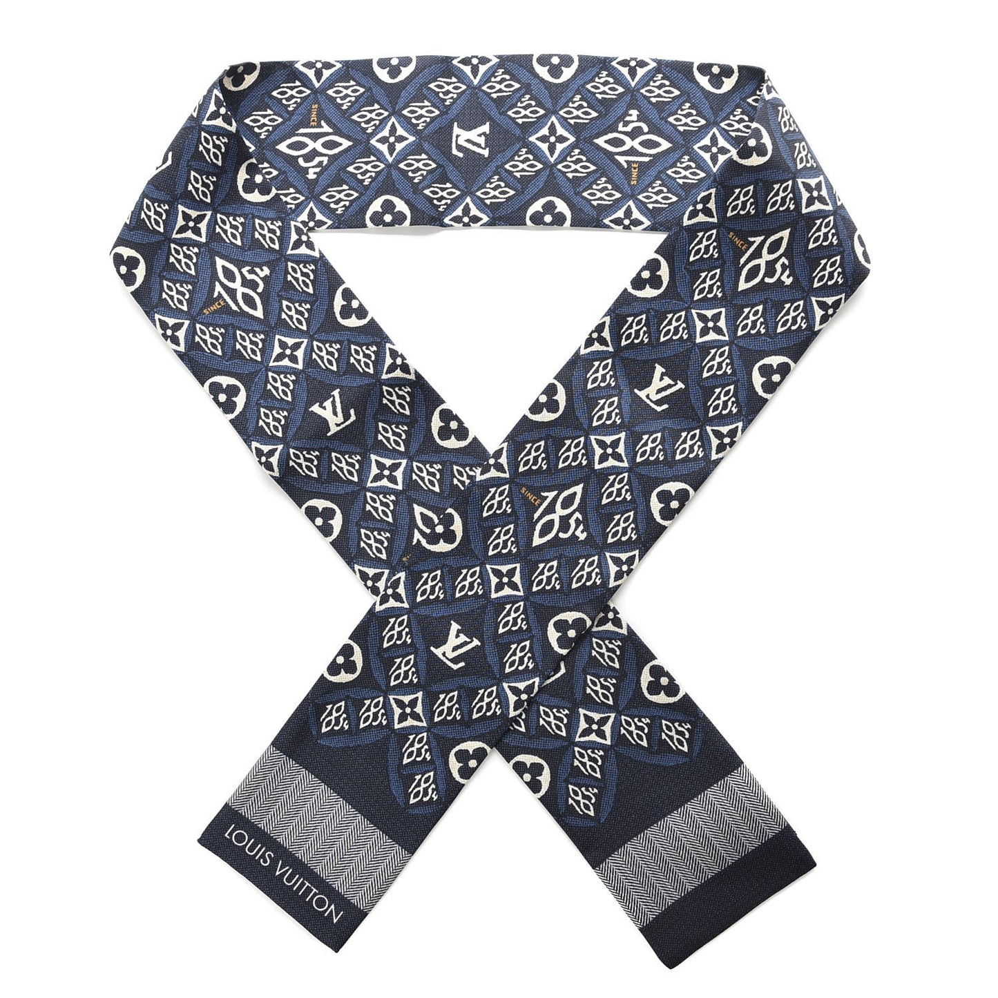 Silk Since 1854 Bandeau Blue