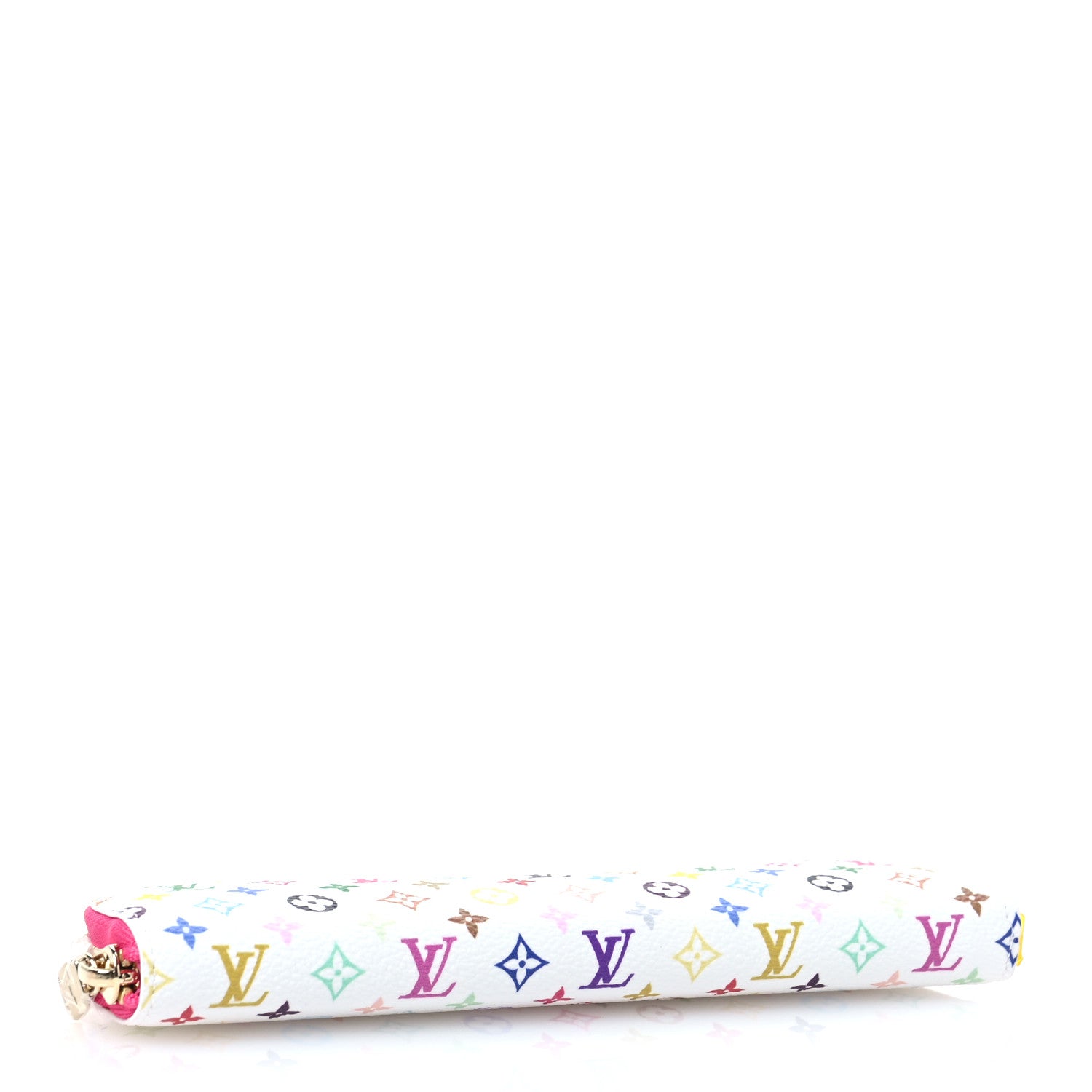 Louis Vuitton LV X TM Monogram Multicolor Charlotte Pencil Pouch Fuchsia 4 of 8