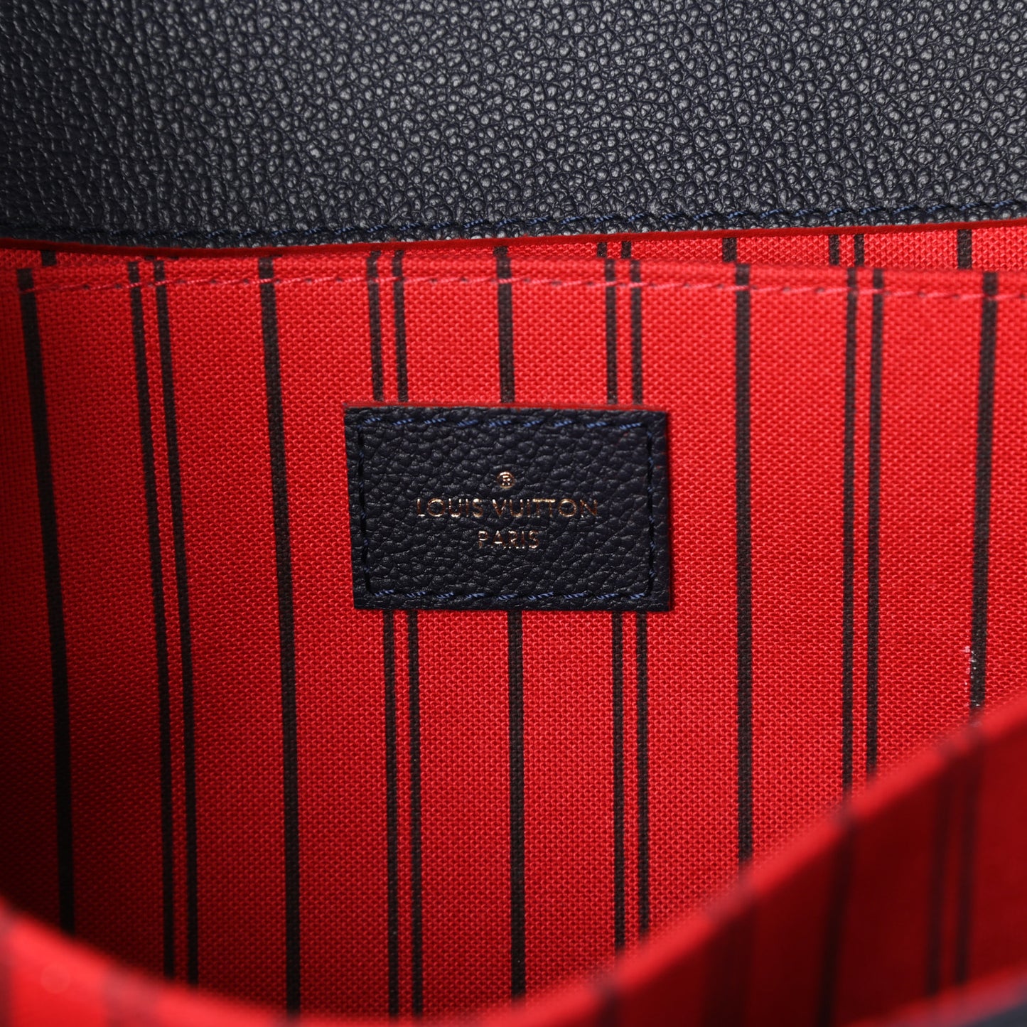 Empreinte Pochette Metis Marine Rouge