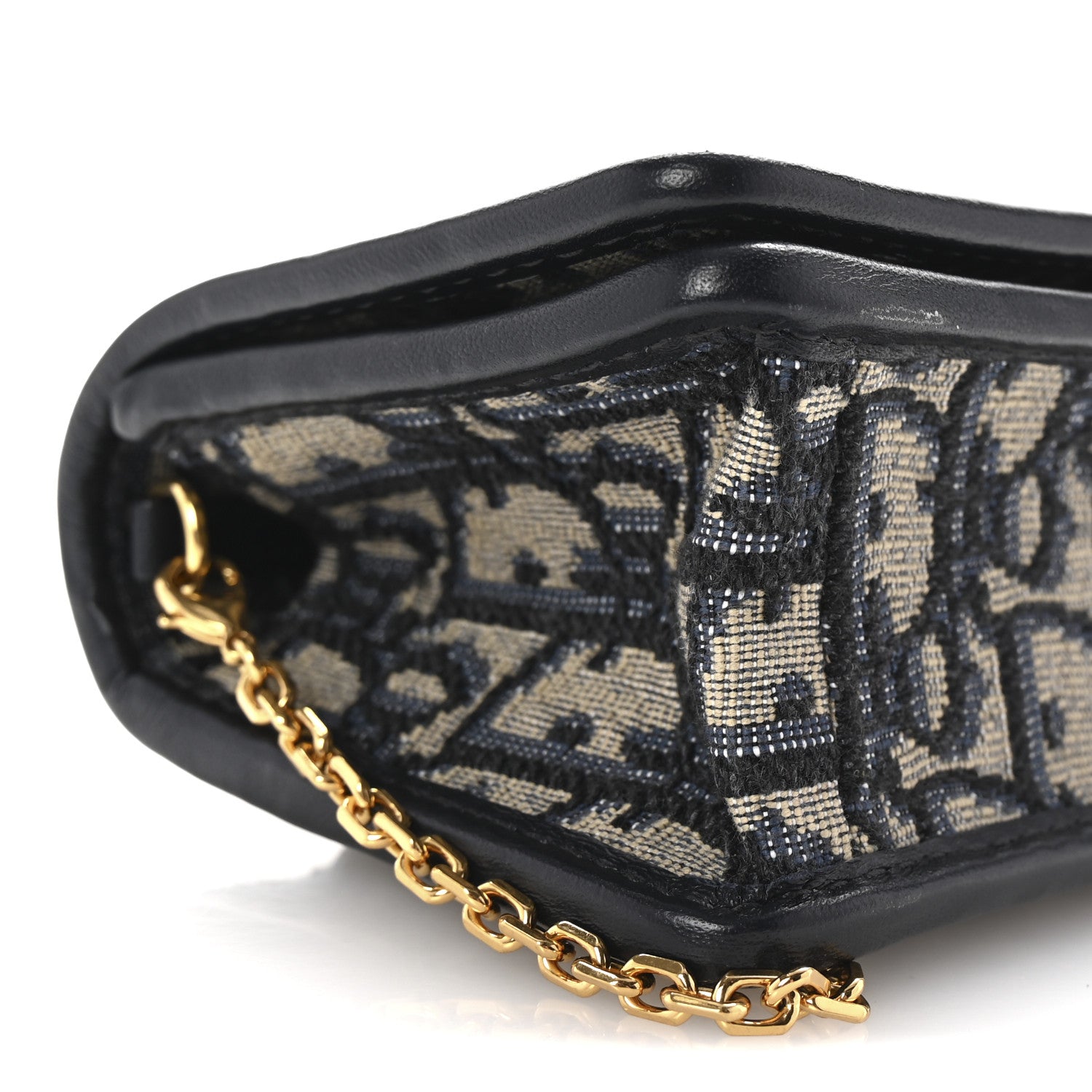 Christian Dior Oblique Nano 30 Montaigne Pouch Blue 9 of 10