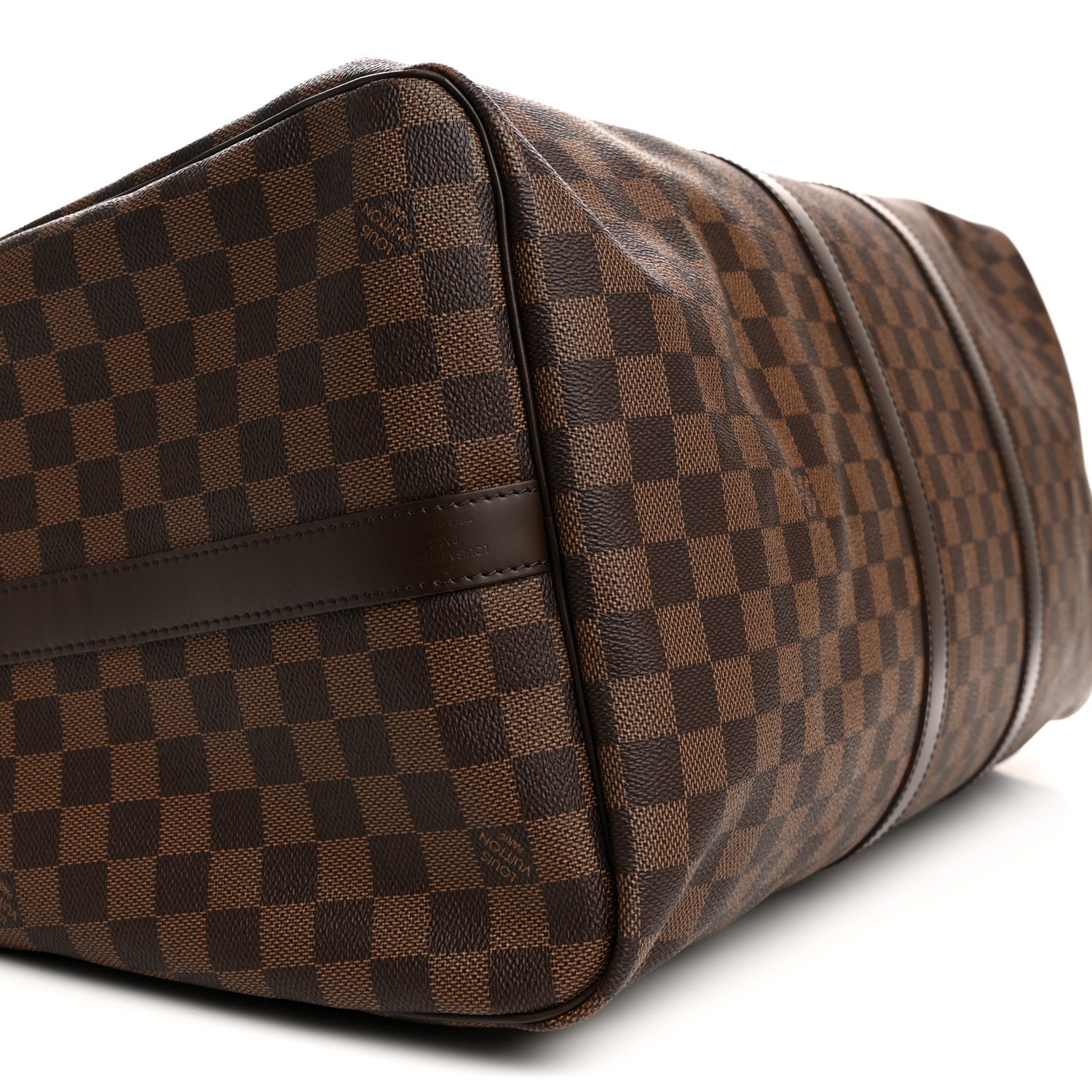 Louis Vuitton Damier Ebene Keepall Bandouliere 55 7 of 12