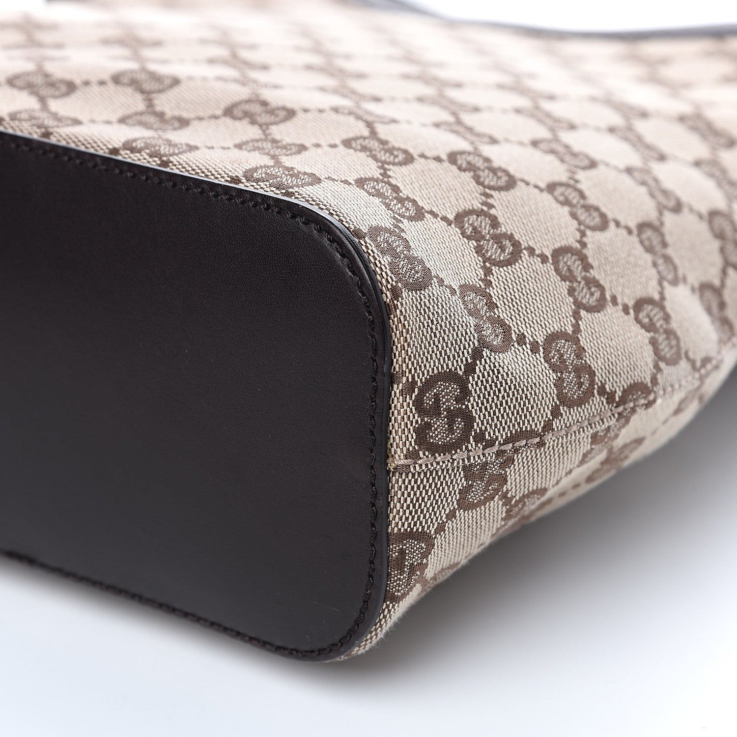 Gucci Monogram Small Hobo Dark Brown 8 of 10